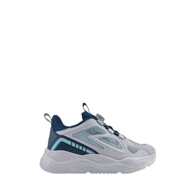 Elgin Jr Boys' Lifestyle Shoes - Lt Grey/Navy