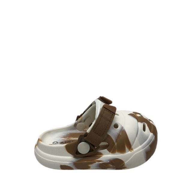 Dasha Jr Boys Sandals - White/Brown