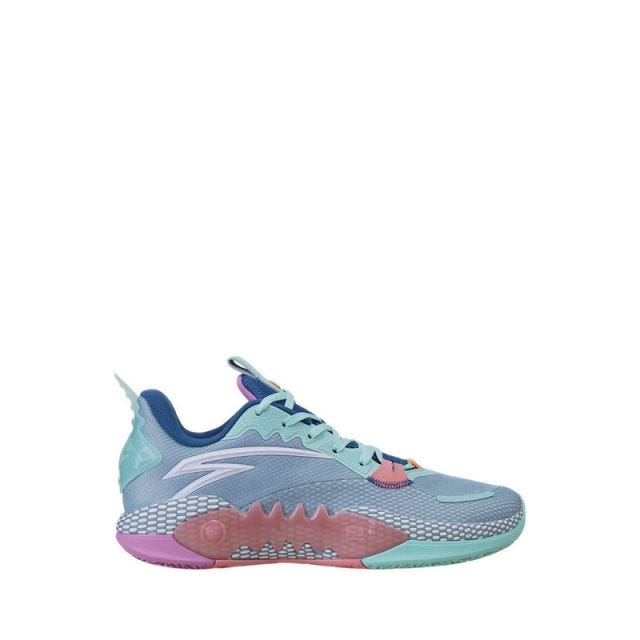 BB Shock Wave Team Men Basketball Shoes - Light Blue