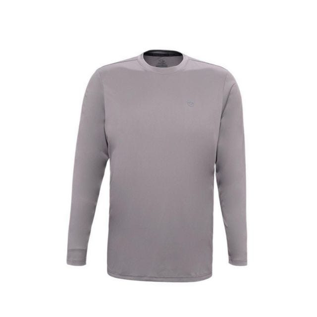 Lamptey Men's Active Longsleeve Tshirt - Grey