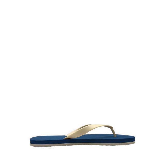 Lex Men's Flip Flop - Beige/Navy