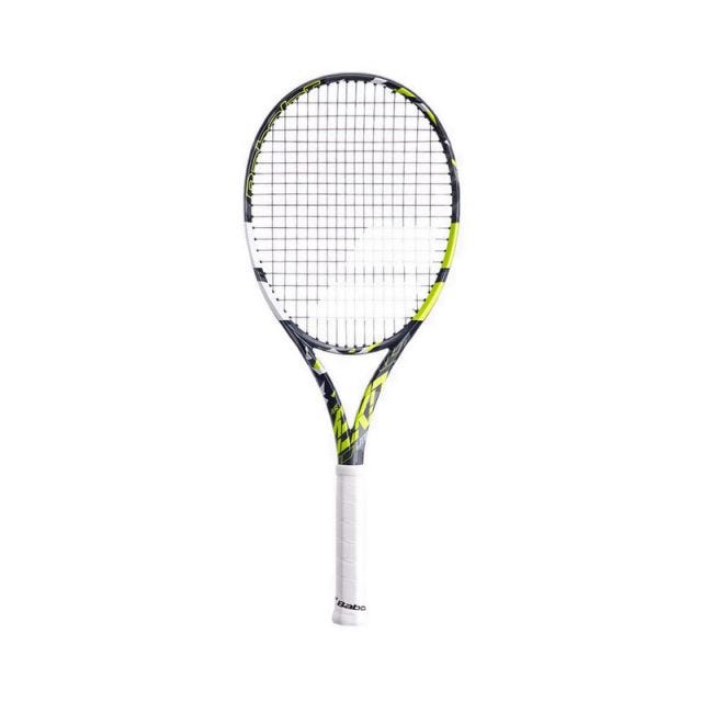 Pure Aero Lite Unstrung Tennis Racket - Grey/Green
