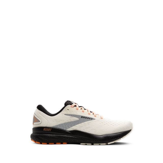 Ghost 16 Women's Running Shoes - Ecru/Orange/Black