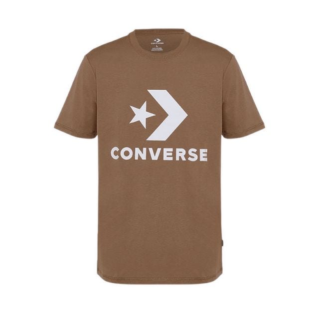 Go-To Star Chevron Logo Standard-Fit Men's T-Shirt - Mushroom Forage