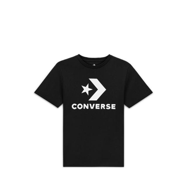 Standard Fit Center Front Large Logo Star Chev Ss Men's Tee - Black