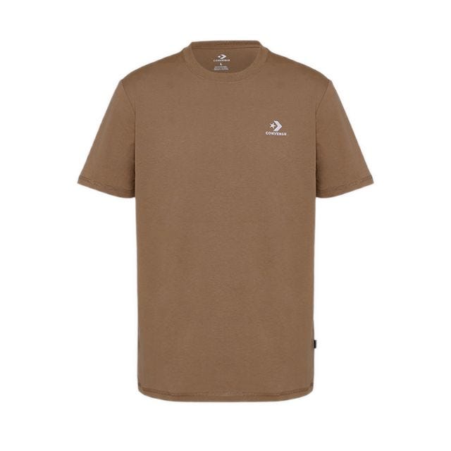 Go-To Embroidered Star Chevron Standard Fit Men's T-Shirt - Mushroom Forage