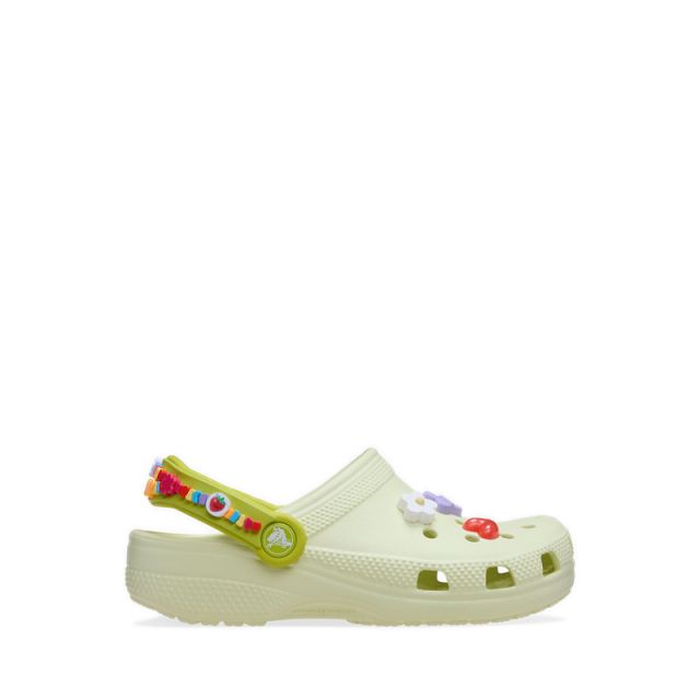 Classic Friendship Bracelet Kids Clog - Frothy Green