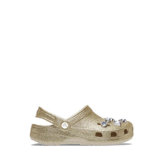 Classic Glitter Embelished Clog Toddler - Gold