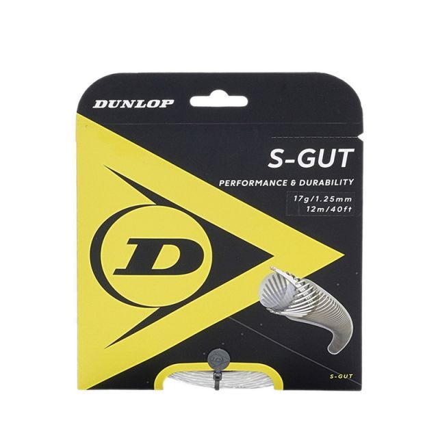 Dunlop Synthetic Gut 17G - White