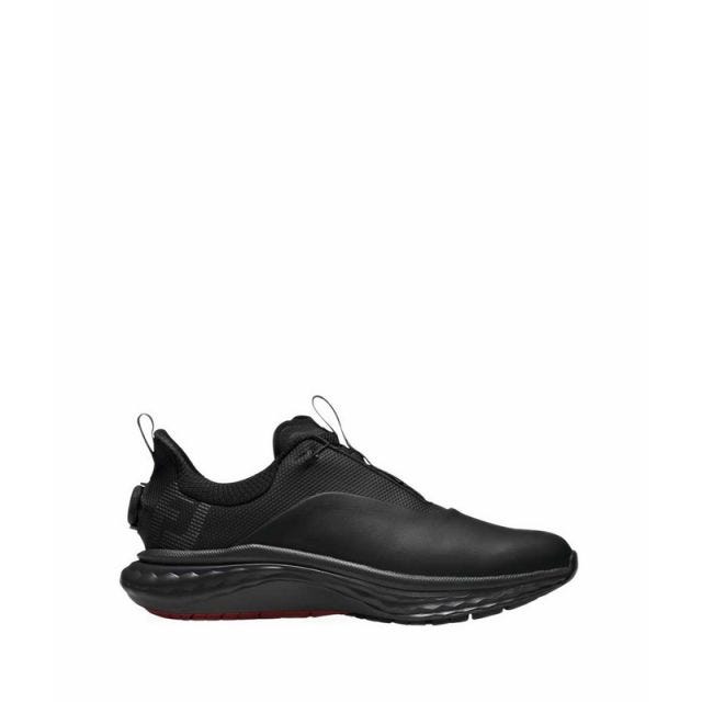 Golf Quantum Boa Shoes Men's - Black/Gray/Red