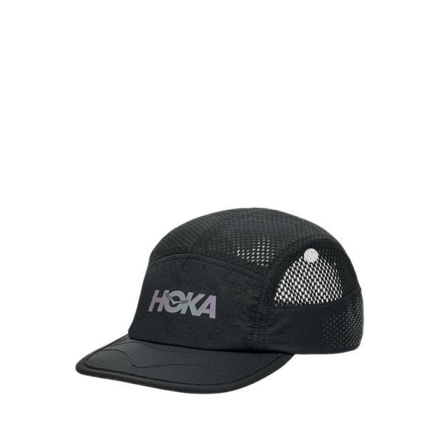 Trail Run Hat Unisex Hat/Cap/Visor  - Black