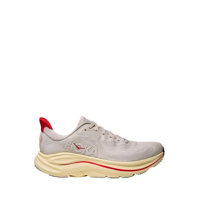 Clifton 10 Wide Women's Running - Stucco/Cerise