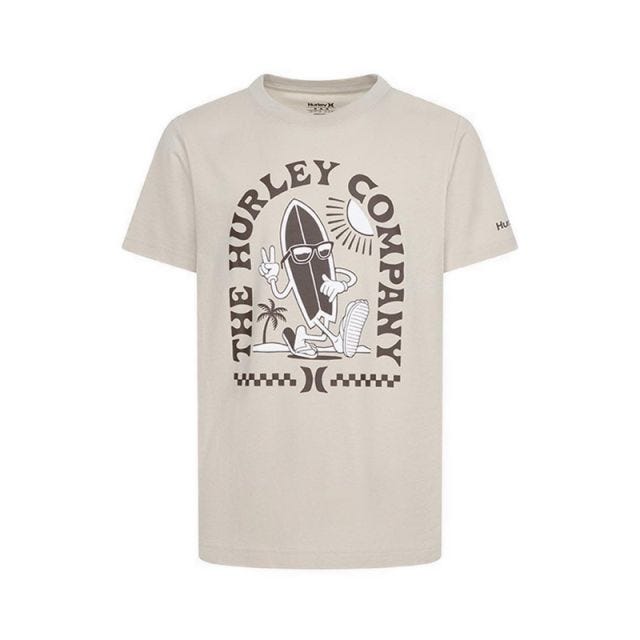 Hurley Board Dude Boy's Tee - Brown