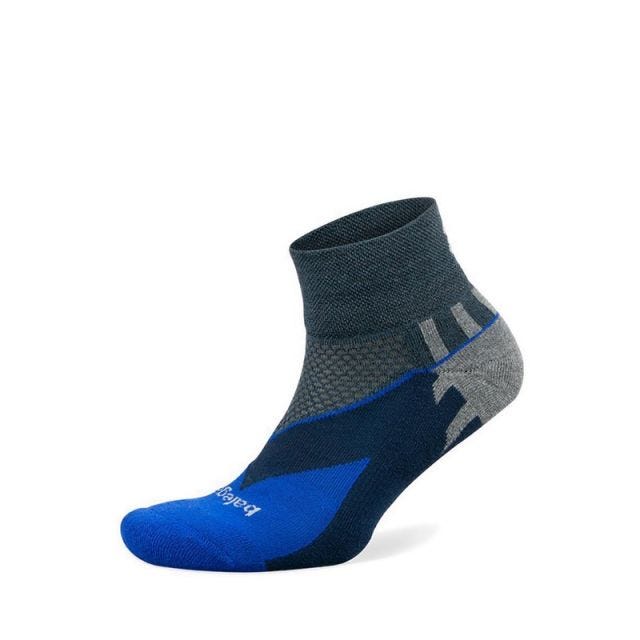 Balega Enduro V-Techquarter  Charcoal / Cobalt - Medium