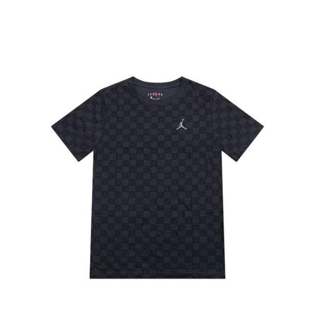Monogram Boy's T-Shirt - Black