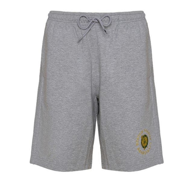 Celtics Rustic Logo Men's Shorts - Grey