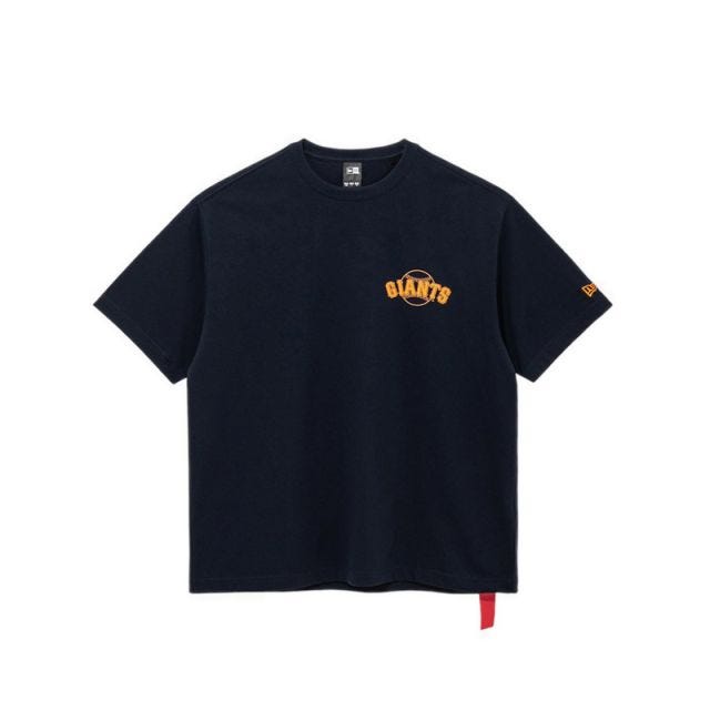 Ss Tee Ap Mlb Line Logo Rs52 Safgia Men's T-Shirt - Evening Blue