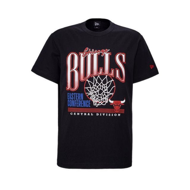 Ss Tee Nba Net Infilled Chibul Men's T-Shirt - Black