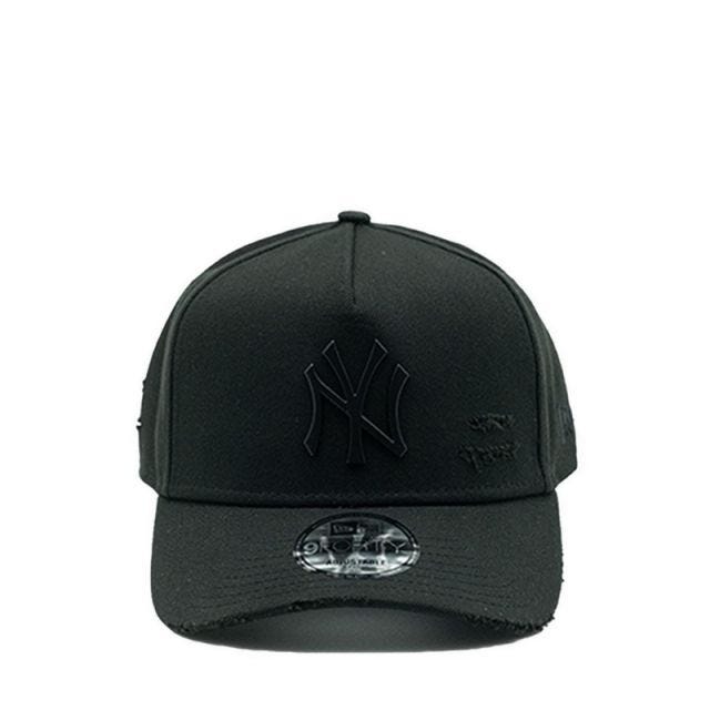 940Af Stpbk Damge Matt Badge Neyyan Men's Caps - Black
