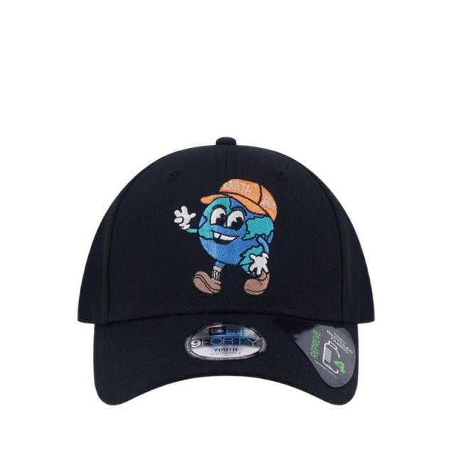 K940 Outdoor Earth Day Boys Caps - Black