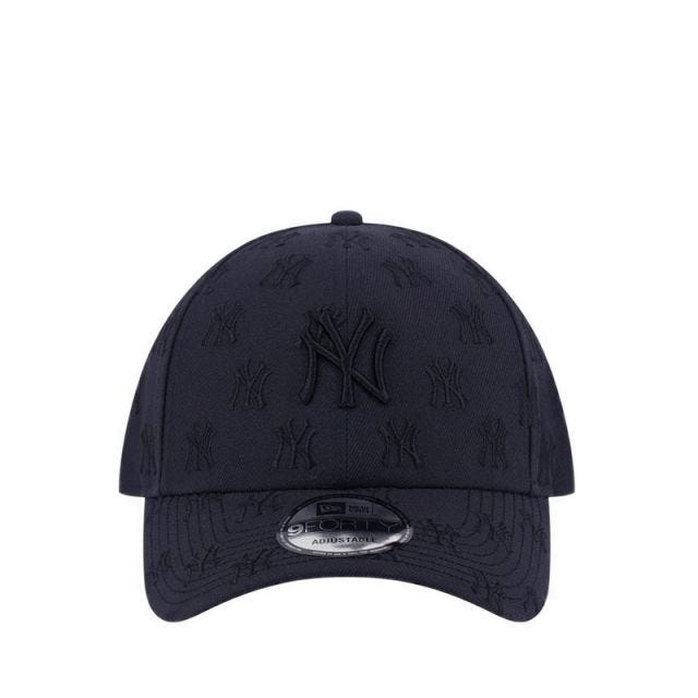 940 Tonal Monogram Neyyan Men's Caps - Faded Black