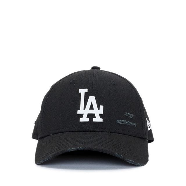 940 Cotton Dmg Wht Mtl Badge Losdod Men's Caps - Black