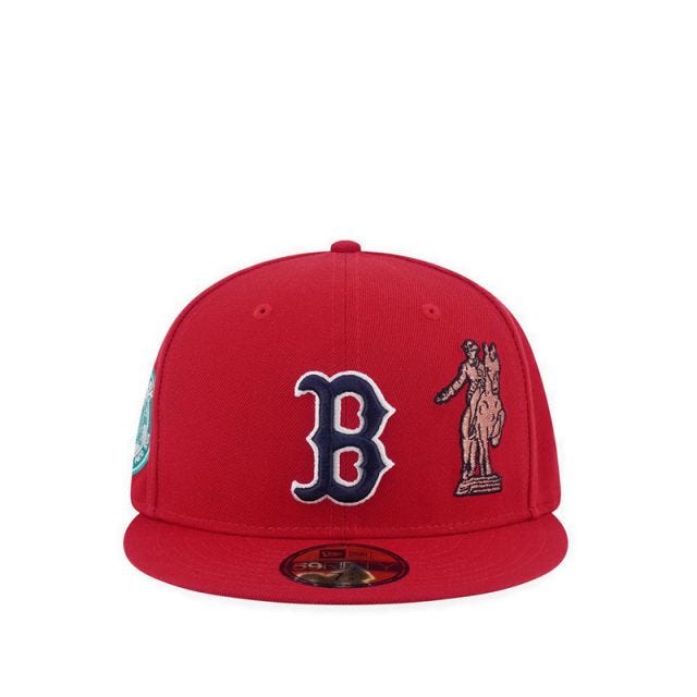 5950 Pack - Mlb City Bosred Men's Caps - Scarlet