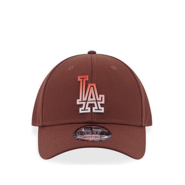 940 Gradient Outline Badge Losdod Men's Caps - Toffee
