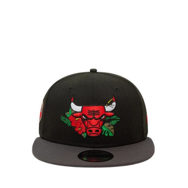 950 Nba Floral Chibul Men's Caps - Black
