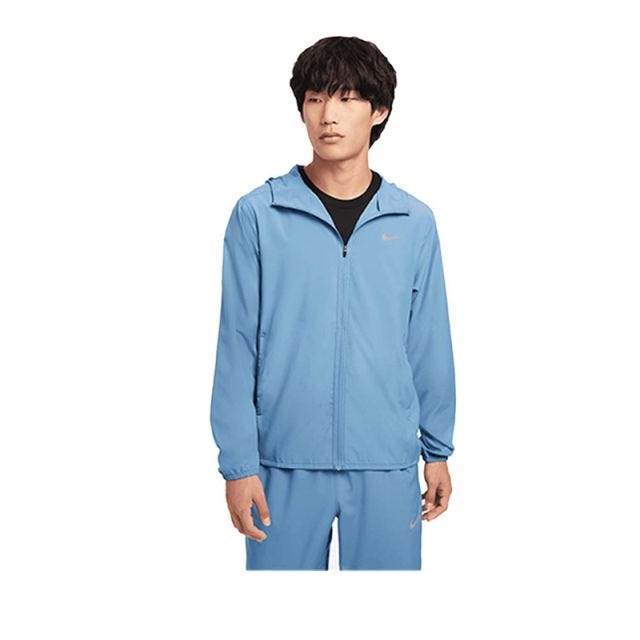 Form Men's Dri-FIT Hooded Versatile Jacket - Blue
