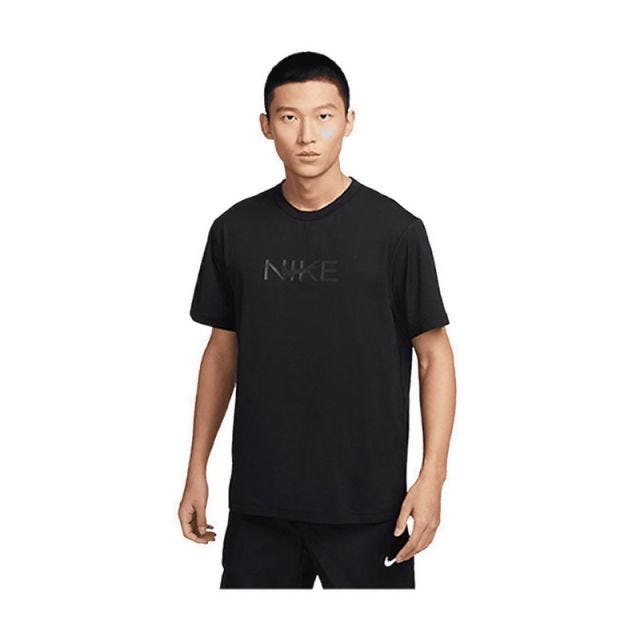 Hyverse Men's Dri-FIT Short-Sleeve Fitness Top - Black