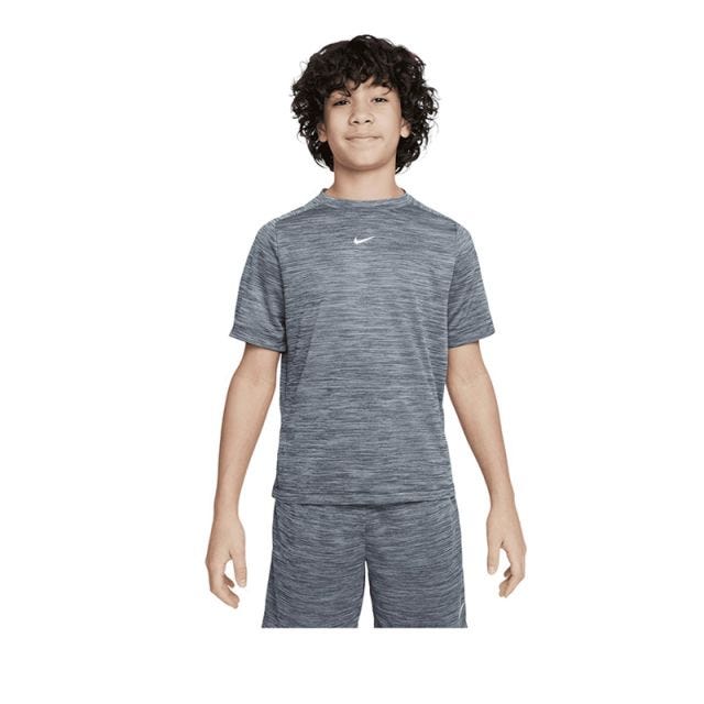 Multi Big Kids' Dri-FIT Short-Sleeve Top - Black