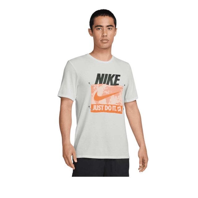 Rise 365 Run Energy Men's Running Short-Sleeve Top - White
