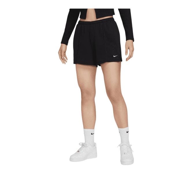 Sportswear Chill Terry Women's Mid-Rise 4" Terry Shorts - Black
