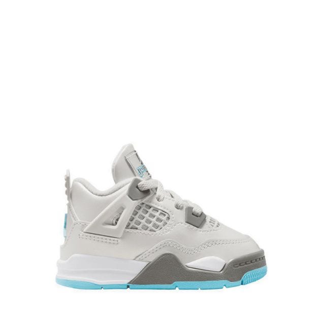 Jordan 4 Retro Boys' Toddler Basketball Shoes - Photon Dust/Blue Chill