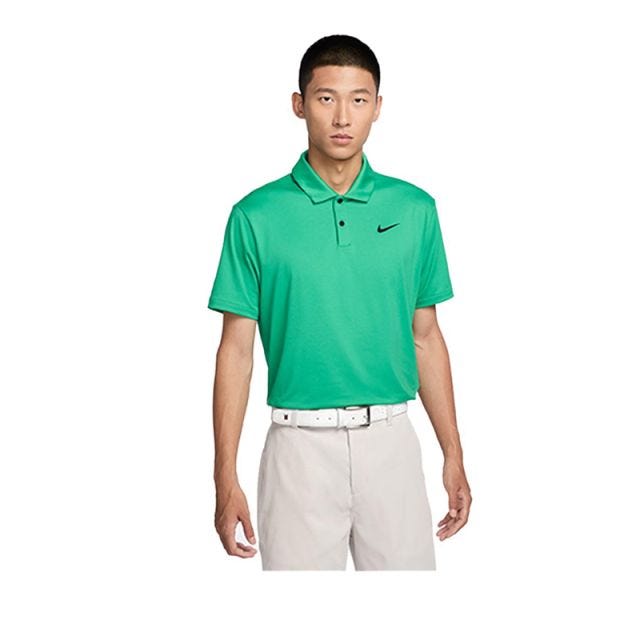 As Df Tour Solid Polo Men's - Stadium Green/Black
