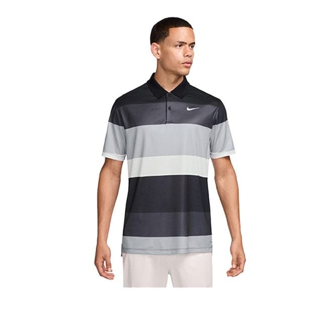 As Df Victory+ Polo Prt Men's - Black/White