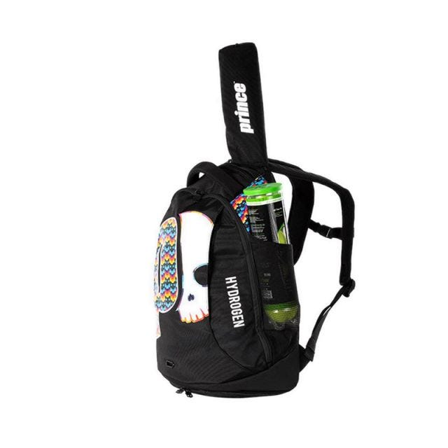 X Hydrogen Skulls Tennis Backpack - Black