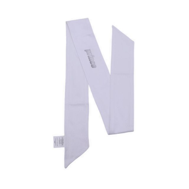 Tennis Performance Tied Headband - White