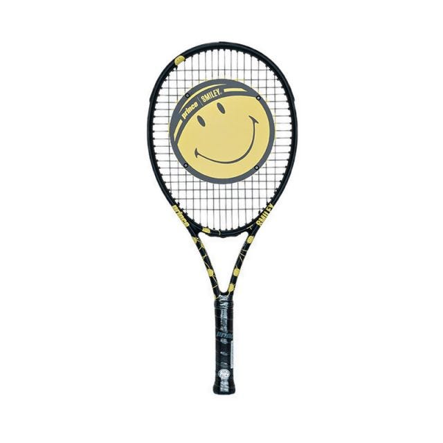 x Smiley Beast Junior Unstrung 225g Tennis Racket - Black/Yellow