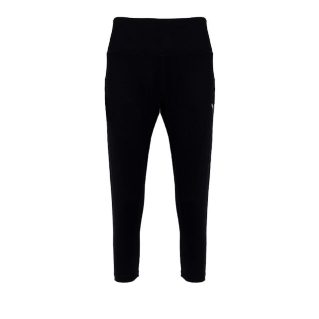 ESS 3/4 Polys Women's Running Tights - Black