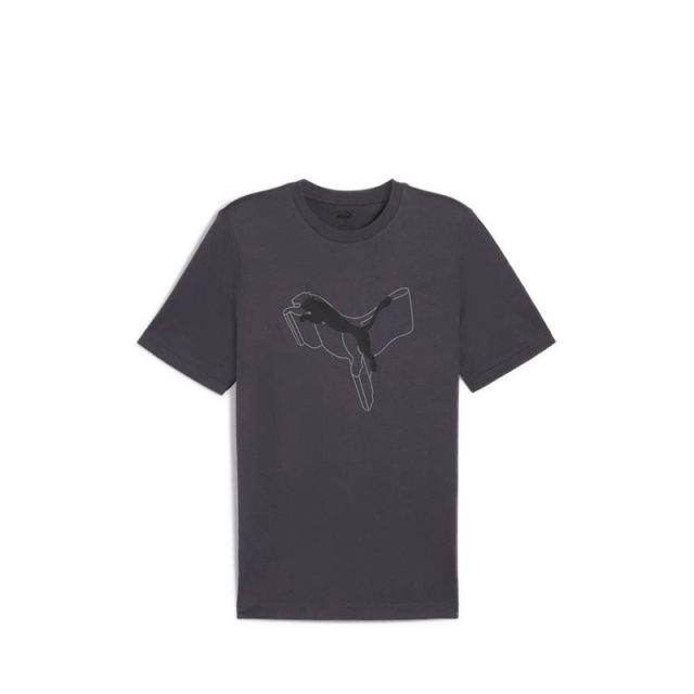 ESS+ LOGO LAB Cat Men's Lifestyle T-Shirt - Grey