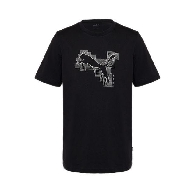 GRAPHIC Crew Neck II Men's Lifestyle T-Shirt - Black