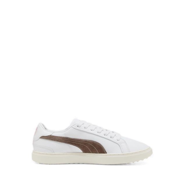 Puma X Ap Classic G Shoes Men's - Puma White-Flat Bronze-Pale Pink