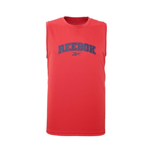 Men Running Sleeveless -  Red