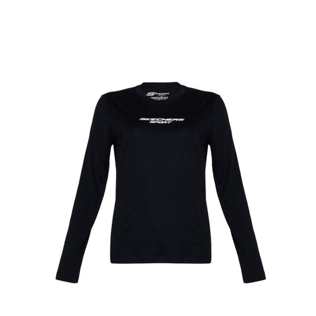 Women Running T Shirt - Black