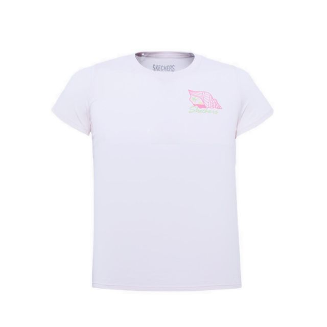 Shell Tshirt Girls - Pale Pink