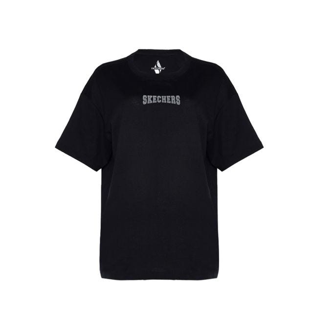 Women Oversized Tshirt - Black