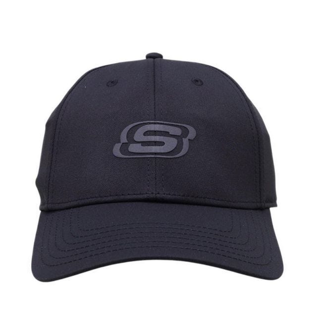 S Logo Men's Hat - Black