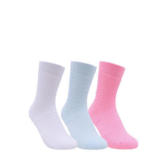 3Pk Extended Terry Crew Women - Mixed